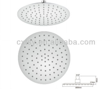 Shower tray thin shower head sanitary ware Items rain shower set bathroom accessory set round shower head