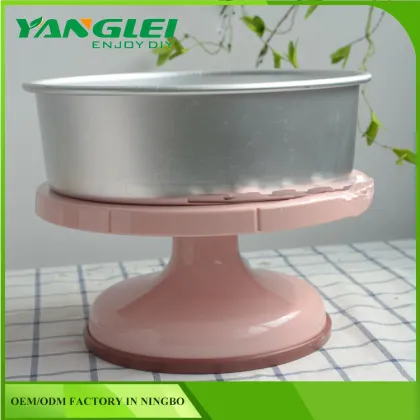 High click rate in E-business market cake turntable cake stand