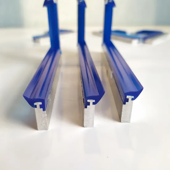 ZDE Rubber Material Wiper Lips for Crumb Scraping Plates