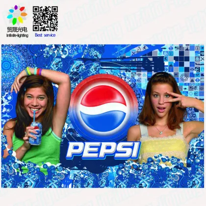Custom Commercial Electric Light Animation Poster / Display Poster / Sound Activated Poster