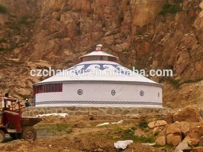 Outdoor Tourist Aluminium Bamboo Activity Feast Yurt Tent                        
                                                Quality Choice