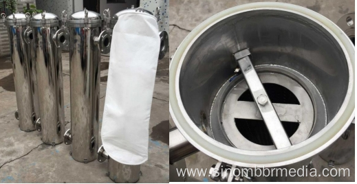 Dust collector bag filters