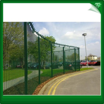 Square  security anti climb fencing Panels