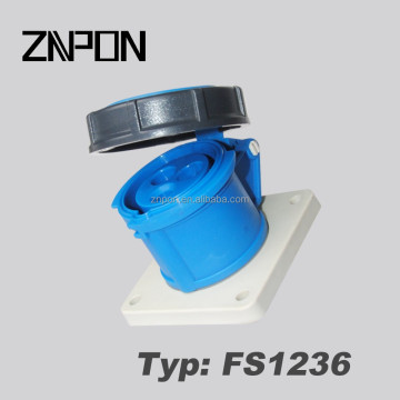 IP67 16A 240V 2P+E Industrial Plug and Socket - FS1236