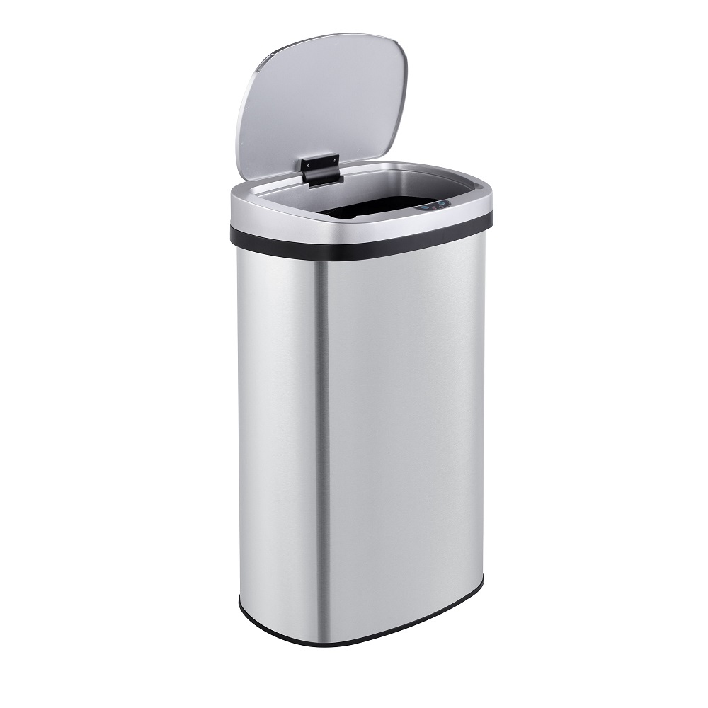 stainless steel sensor trash bin