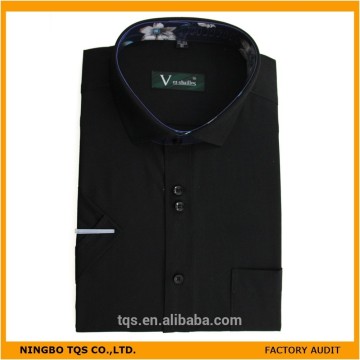 Camisa de vestir para hombres de collares pequeños de 2015 nuevos diseños pequeños