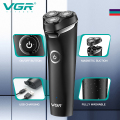 VGR V-319 Πλύνετε επαγγελματική επαναφορτιζόμενη ξυριστική μηχανή για άνδρες
