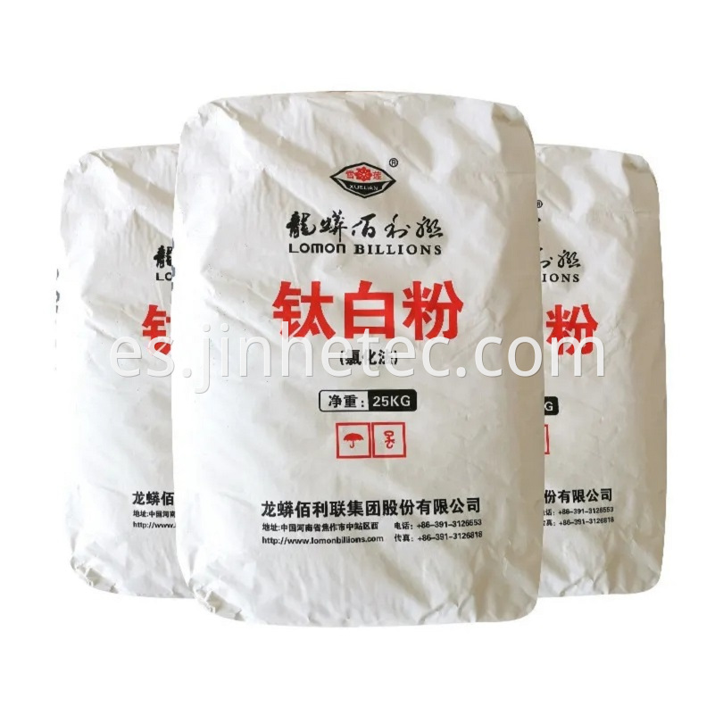 China Lomon Brand Titanium Dioxide R-996 para pinturas Fabricantes