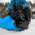 Wide-Bottom Pop-Up Portable Ice Shelter