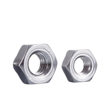 Shanghai Oking Hardware DIN934 304 Stainless Steel Hex Nuts M4 M5 M6 M8 M10