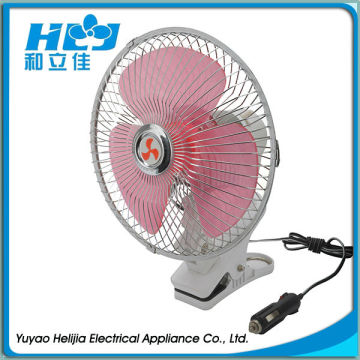 6 inch12v cooling oscillating car fan