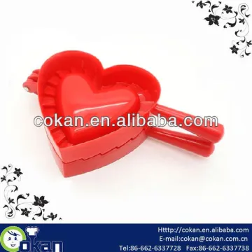Heart Shape Plastic Dumpling Mould CK-DP003