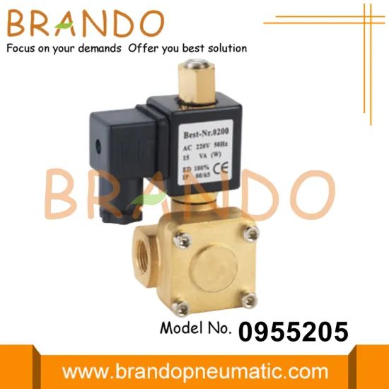 0955205 3/8'' Normally Open Solenoid Valve 24VDC 220VAC