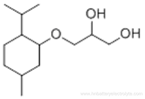 3-[[5-Methyl-2-(1-methylethyl)cyclohexyl]oxy]propane-1,2-diol CAS 87061-04-9