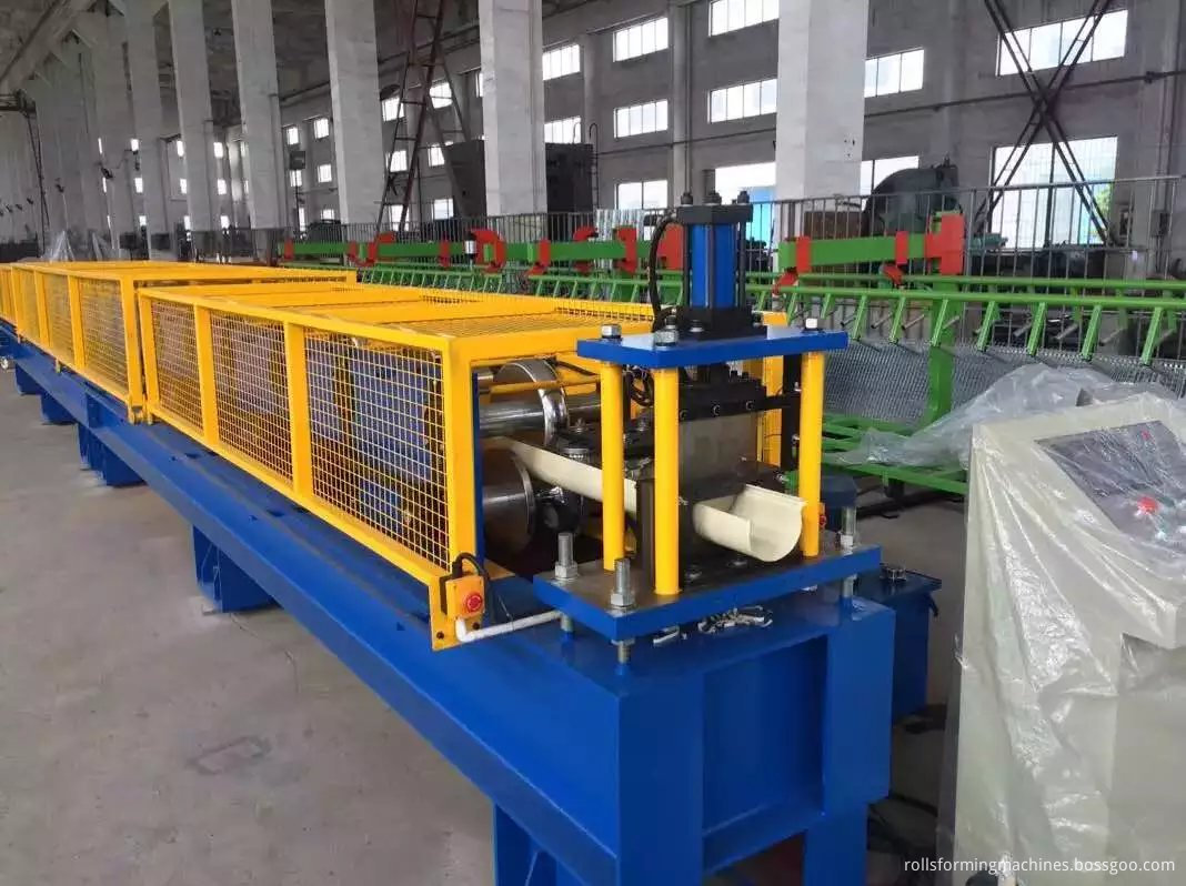 steel gutter roll machine