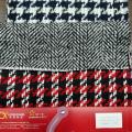 Boucle thời trang Houndstooth thiết kế hai mặt vải