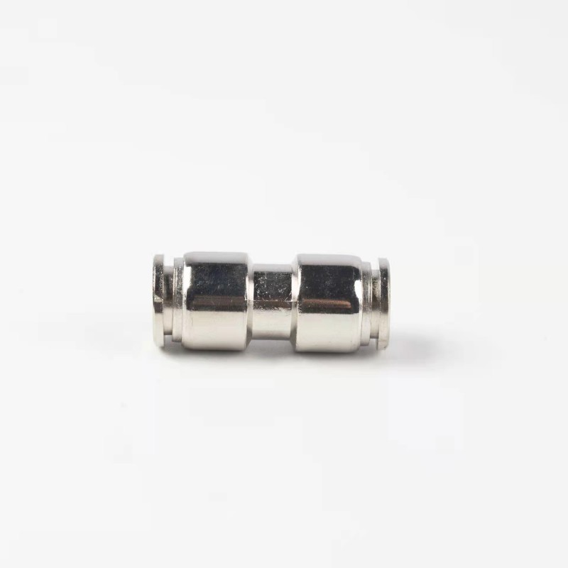 3/8in Male High Pressure Stainless Steel Compression QC Fitting - Hydraulic Quick Connector