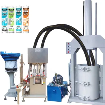 Plastic Cartridge Tube Silicone Sealants Semi-Automatic Filling Machine