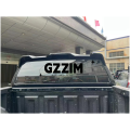 Ford Ranger Adhesive Ufungaji Bright Nyeusi Nyeusi Spoiler