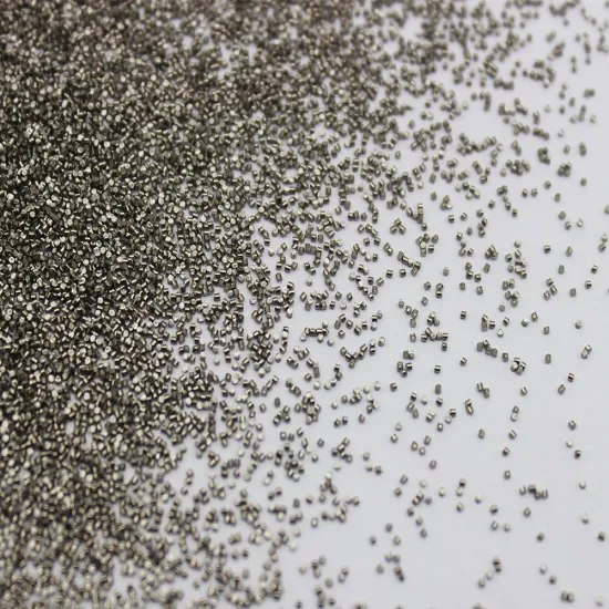 stainless steel shot media