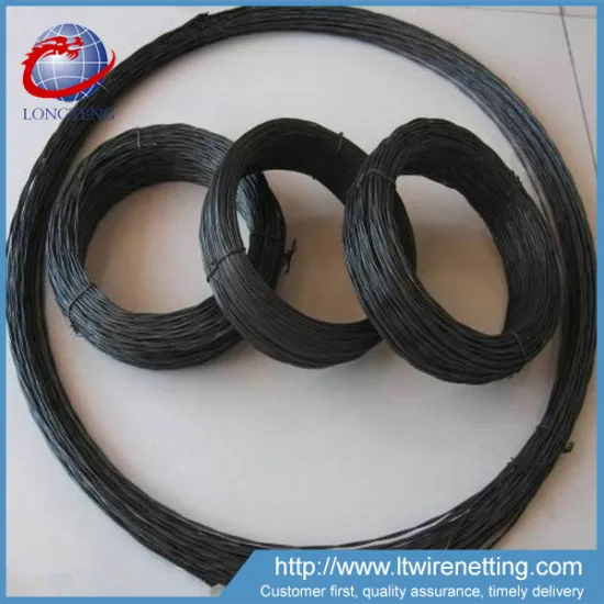black double twisted wire,high quality twisted 2*0.25mm2 wires,twisted black annealed wire 25kg