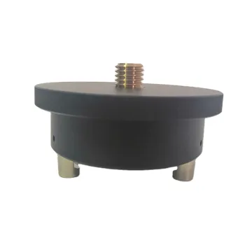 Rotating Tribrach Adapter with Copper 5/8'' Connector: Mounting Solution for GPS GNSS Prisms & Optical Surveying Equipment