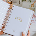 Customizable A5 Weekly Monthly Undated Spiral Planner