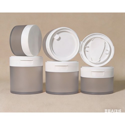 একত্রিত পিইটি পিপি ফেস ক্রিম জার