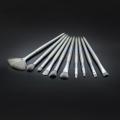 16 pcs Silver Makeup Brush Set