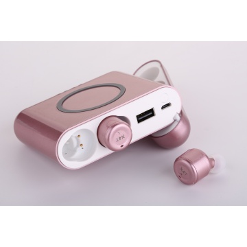 Full touch TWS Bluetooth Headset with wireless charging