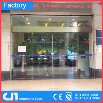 Tempered Glass Automatic Sliding Door Installation