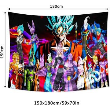 Aangepaste anime tapijtposter Wall Banner Anime Tapestry