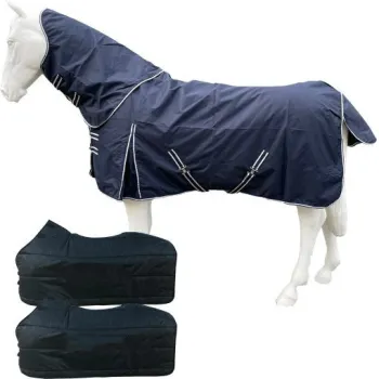 High-Quality Waterproof Durable Horse Rugs with Neck for Winter
