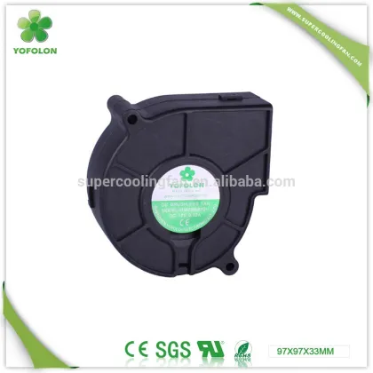97x97x33mm 12V/24V High pressure dc blower fan, 3D Printer blower fan, dc axial blower cooling fan