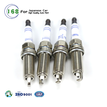 Mobil YLB HR16DE Engine Double Iridium Spark Plug untuk Nissan X-Trail Versa