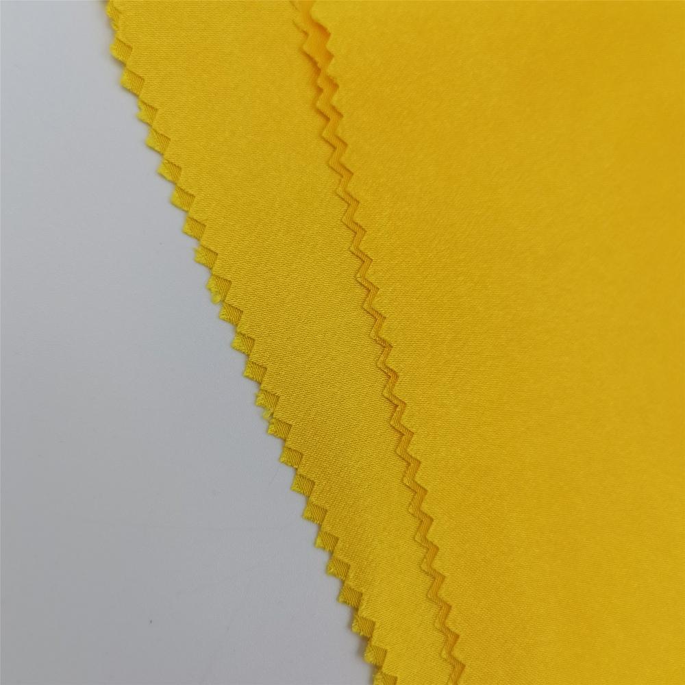 Yellow Dyed Satin Cloth