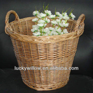 high quality bulk wicker basket with handle wholesale