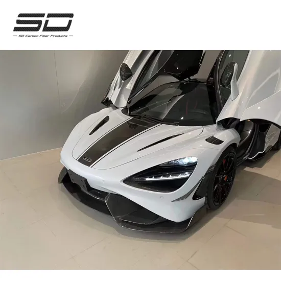 Carbon Fiber Body Kit for McLaren 720S Upgrade to 765LT Bumper and Hood