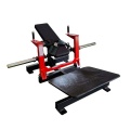 Glute hip thrust plate loaded bridge drive machine