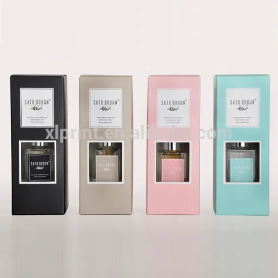 New coming wholesale elegant perfume gift packaging box with clear window