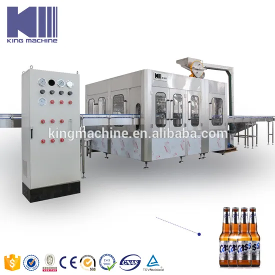 China's King Machine Semi-Automatic Beer Bottling Machine