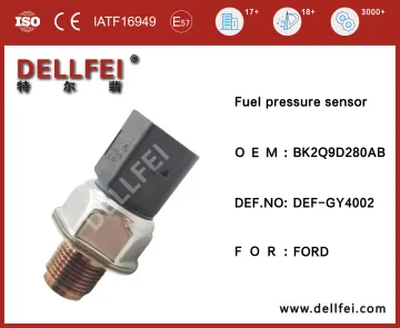 Fuel Rail Pressure Sensor BK2Q9D280AB for Ford