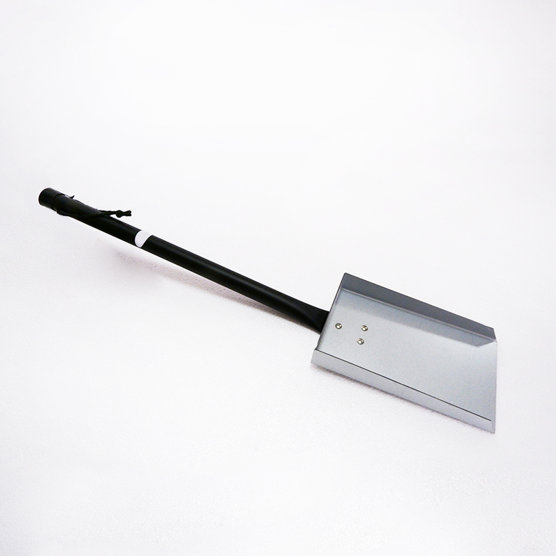 BBQ Tools Black SPATULA-ya Steel-a Mermê ya reş