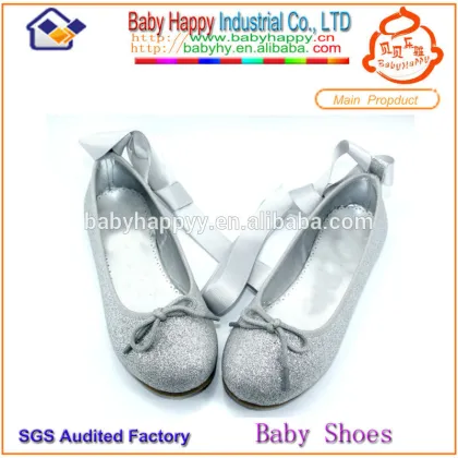 Fancy flat lovely designer wedding girl import and export shoes