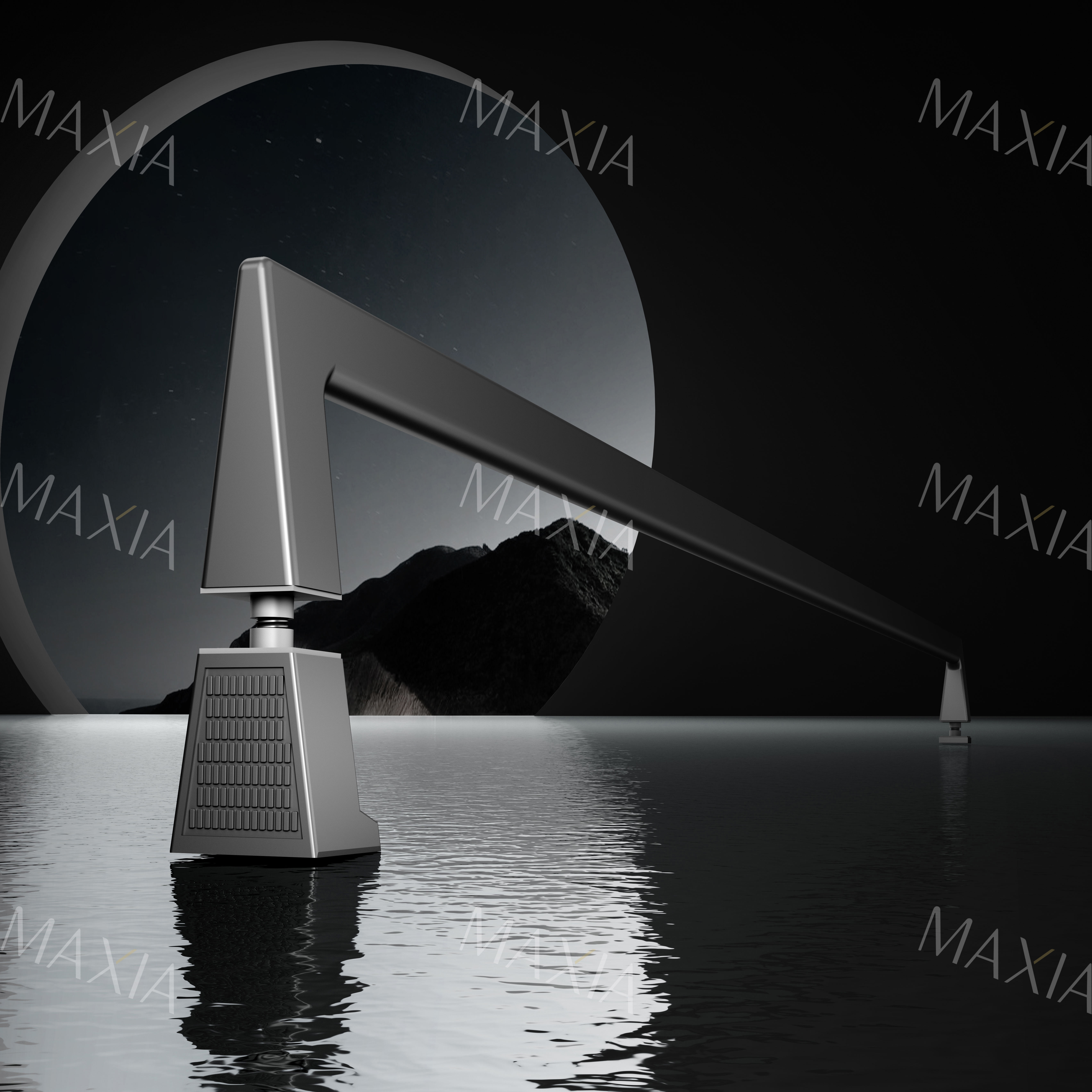 Размещенная душевая комната типа 1