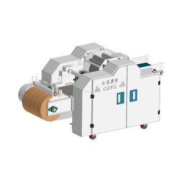 Small Carding Machine for Sheep Wool, Alpaca, and Vicuna Fibers - Textile Machinery with Core Motor & PLC Components