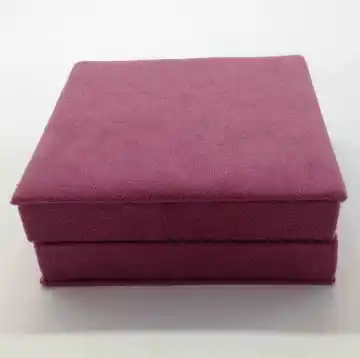 Small MDF Velvet Gift Box For Canned Caviar