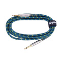 High End Braided 6.35MM Jack Guitar Cable