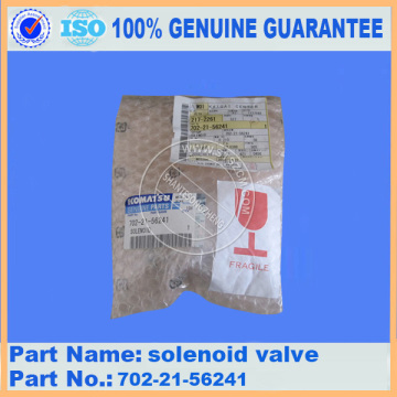 WA200-6 WA470-6 D65EX-15 selenoid valfı 702-21-56241