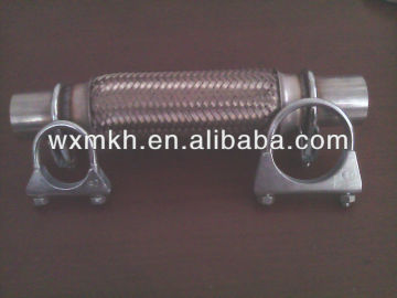 exhaust flex pipe with clamps
